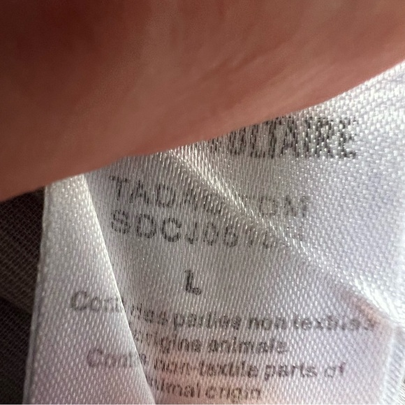 ZADIG & VOLTAIRE dress shirt 100% cotton size large TADAO TDM SDCJ0514 - Picture 9 of 11